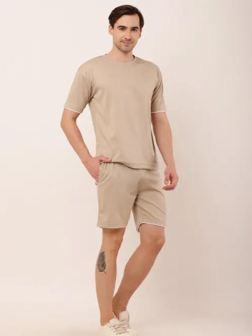 T-shirt And Shorts Two-piece Set