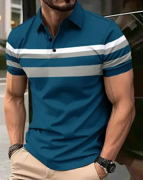 Polo Cotton Blend Tshirt For Men'S