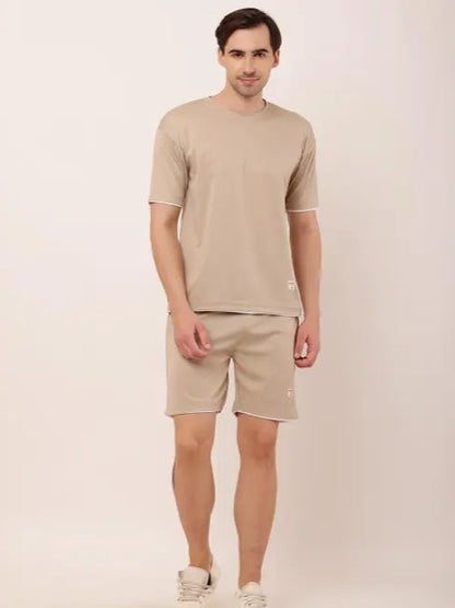 T-shirt And Shorts Two-piece Set