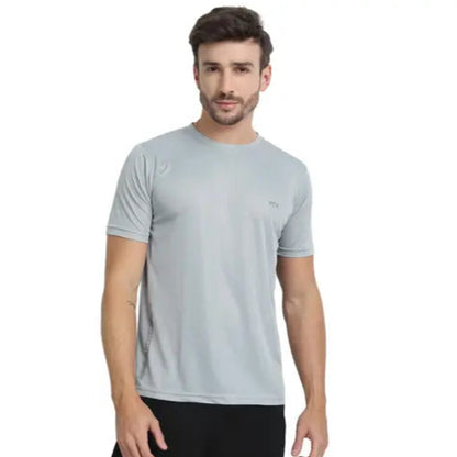 FTX (Pack of 4) Men's Solid Regular Round Multicolor Tshirts
