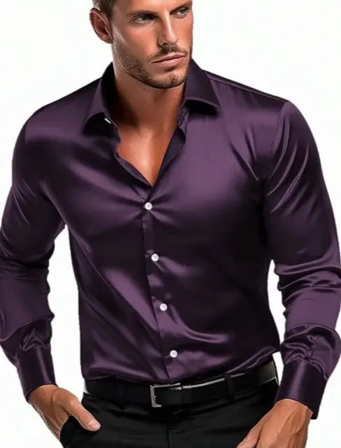 Solid Men Formal wear shirt