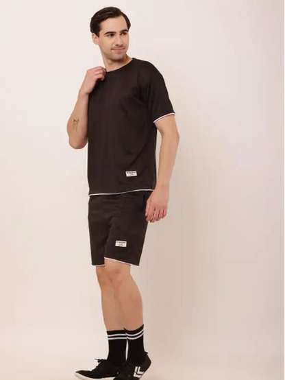 T-shirt And Shorts Two-piece Set