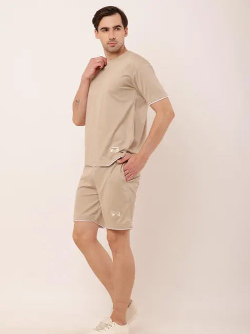 T-shirt And Shorts Two-piece Set
